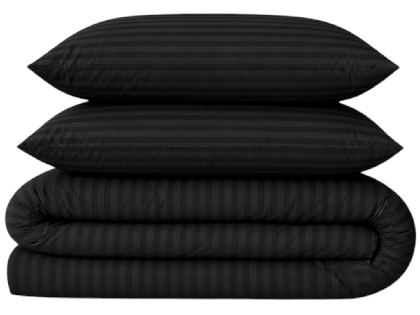 Комплект постельного белья MirSon Бязь 17-0611 Stripe Black 200х220 (2200008200169)